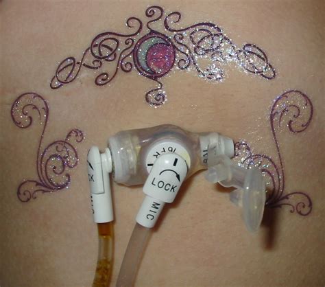 g tube tattoo